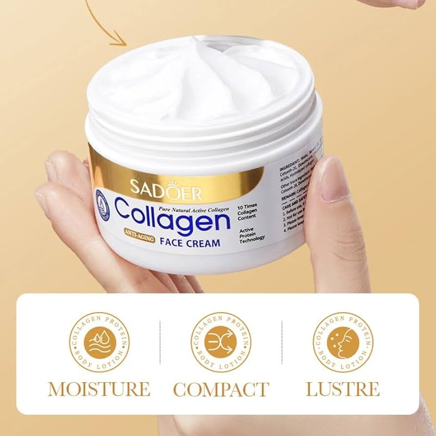Collagen Anti-Aging Face Cream - 100g - Image 3