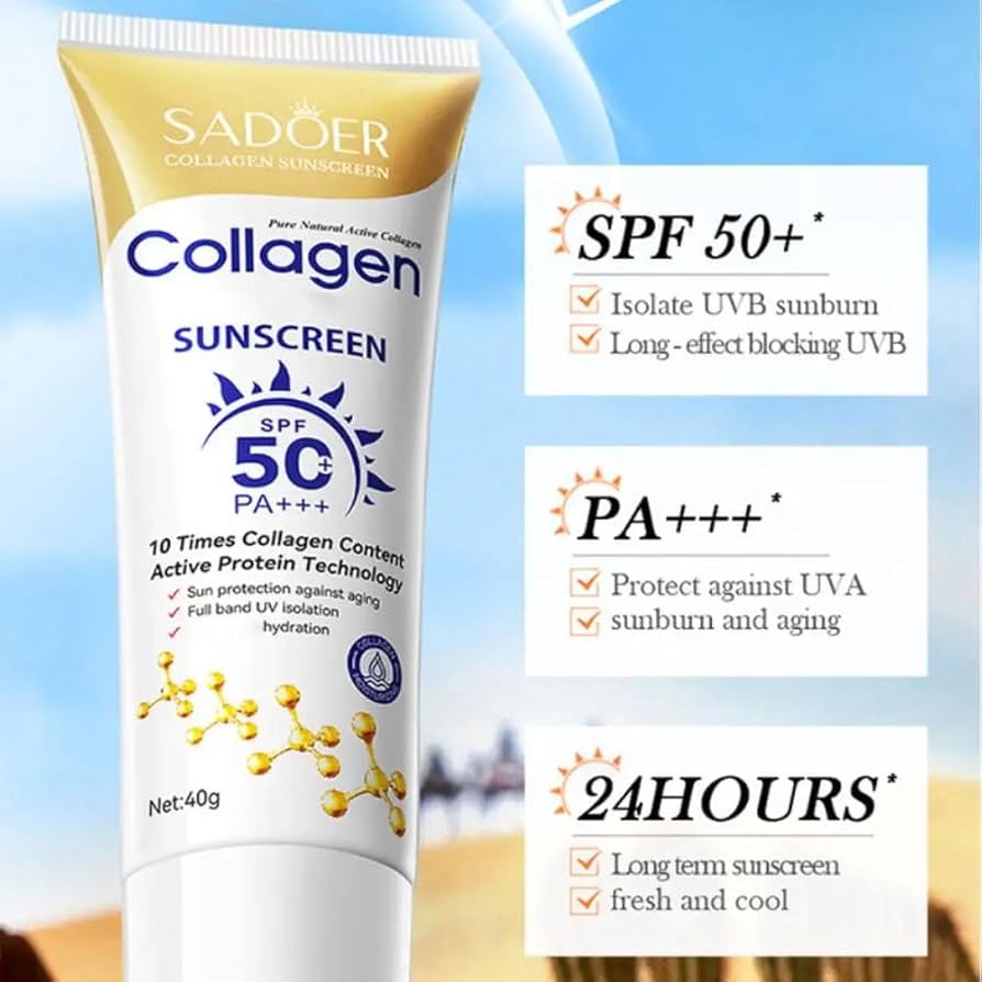 Collagen Anti-Aging Sunscreen - 40g - Image 2